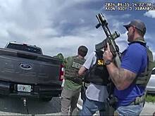 Опубликованы кадры задержания подозреваемого в покушении на Трампа