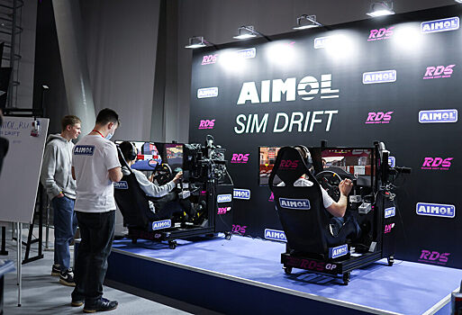 Соревнования по симдрифту AIMOL SIM DRIFT прошли в Москве