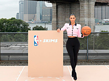 Бренд Ким Кардашьян стал официальным партнёром NBA и WNBA