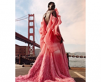 Новый кампейн Alexander McQueen: Сан-Франциско, Золотые Ворота и девушки-бабочки
