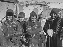 Как десять советских школьников отбили наступление немцев