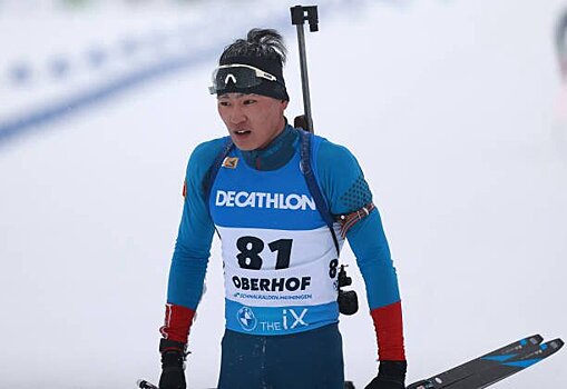 Монгольский биатлонист Энхбат выиграл индивидуальную гонку на ЧЕ среди юниоров. Это первая биатлонная медаль Монголии в истории