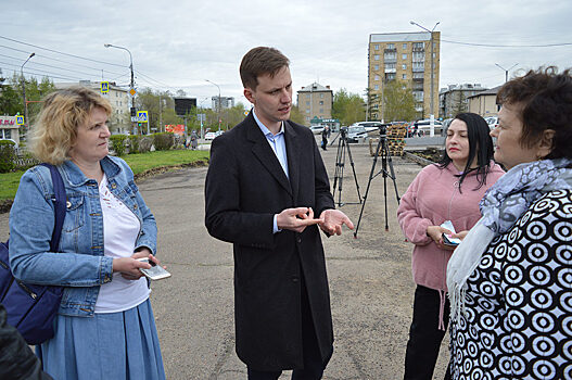 Красноярцев призывают активнее голосовать за благоустройство города