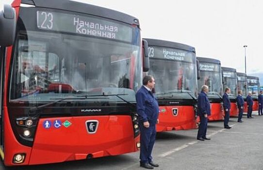 КАМАЗ поставил в Казань газовые автобусы «НЕФАЗ»
