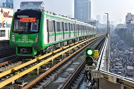 Ханой провел пробный запуск метро