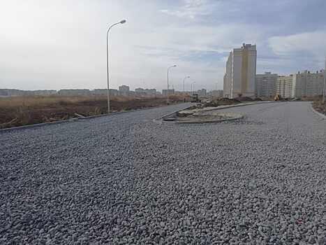 В Тамбове продолжается строительство автодорог по нацпроекту «Жилье и городская среда»