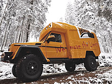 Кемпер Mercedes G-Class ищет приключений на бездорожье