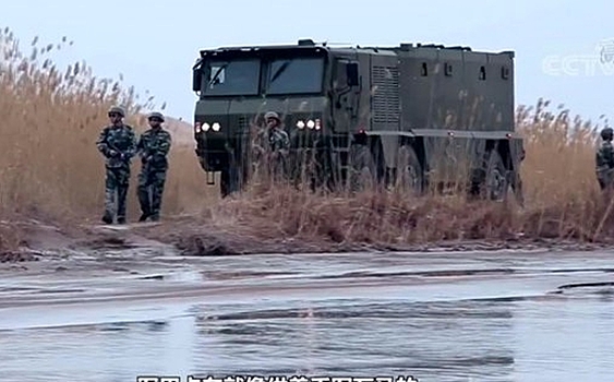 Армия КНР получила похожие на "Тайфун-К" броневики