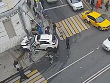 Следователем московской полиции возбуждено уголовное дело после ДТП с тремя пострадавшими в центре столицы