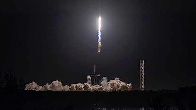 Корабль Crew Dragon с россиянином на борту отправился к МКС