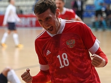 Появилось видео победы России над Украиной на чемпионате Европы по мини-футболу