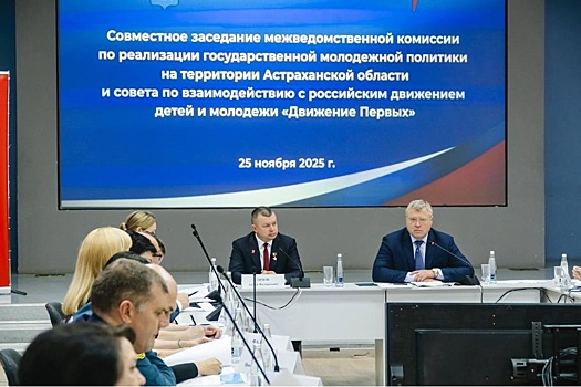 В Астрахани прошло заседание Совета по молодежной политике