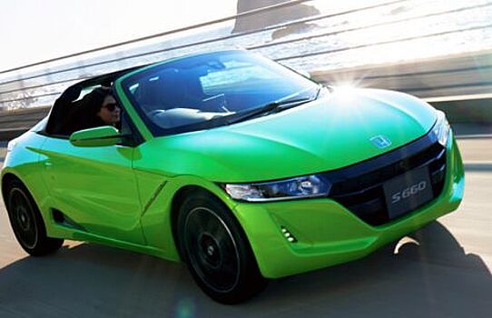 Honda S660 обновилась после рестайлинга