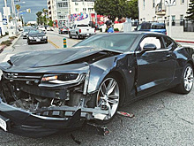Украинский певец Макс Барских попал в аварию в Лос-Анджелесе