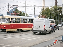 Жители Академического района в Екатеринбурге дождались запуска первого трамвая