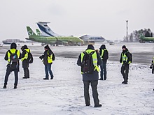 Новосибирский аэропорт пустил на лётное поле 15 фотографов: что они успели снять