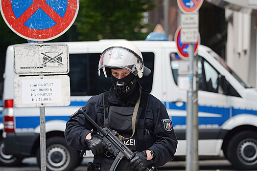 В Германии полиция ранила военнослужащего, участвовавшего в учениях
