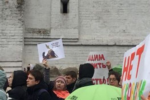 Около тысячи ярославцев посетили несанкционированный митинг против мусора