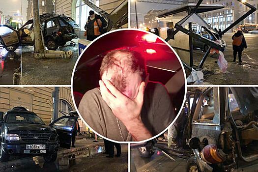 Пьяные зигзаги: снесенная остановка и труп в багажнике