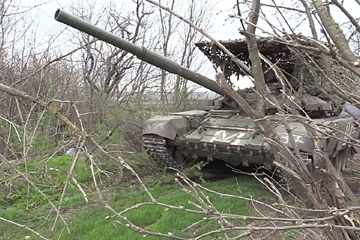 Танкисты группировки войск «Восток» из Бурятии уничтожили опорный пункт ВСУ на Южно-Донецком направлении