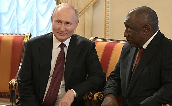 Путин и лидеры стран Африки договорились о продолжении диалога по мирной инициативе по Украине