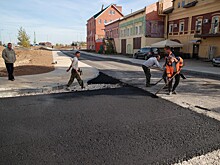 С опережением строят дорогу, соединяющую улицы Стрелку и Совнаркомовскую