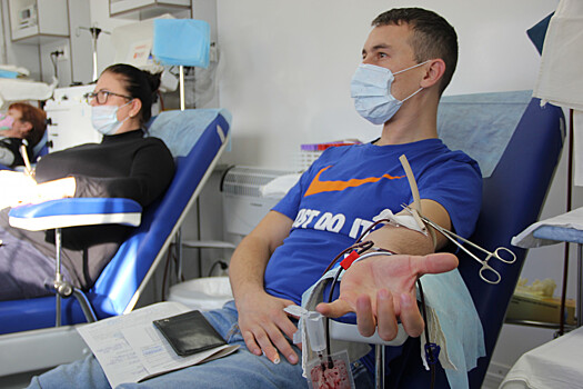 15 литров крови сдали жители Канавинского района в рамках Дня донора