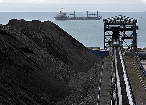 Морские поставки российского угля рухнули