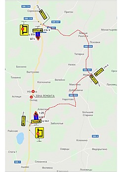 Власти ввели объезд в связи с аварийным состоянием ремонтируемого моста на дороге «Порхов – Успенье»