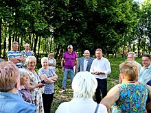 Глава подмосковного Зарайска пообщался с жителями деревни Моногарово