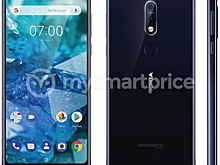 Смартфон Nokia 7.1 Plus показался на рендерах и видео