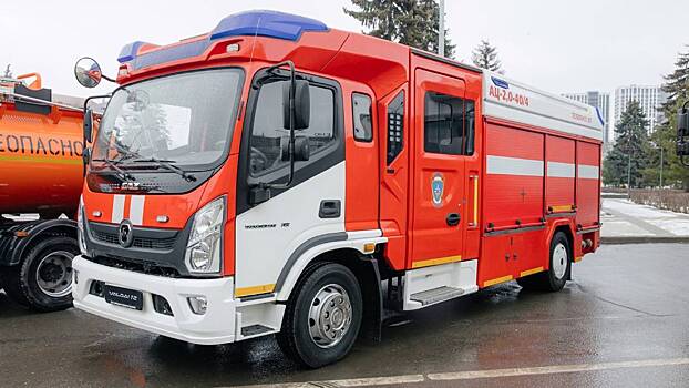 В России разработали совершенно новый пожарный автомобиль