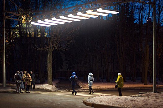 Пензенцы предложили сделать над пешеходными переходами «зебры» с подсветкой