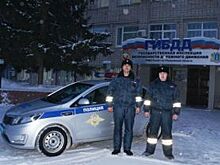 Ульяновские гаишники поработали в качестве пожарных