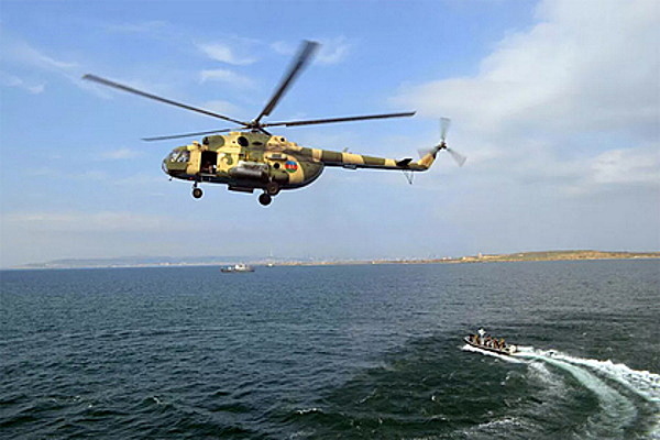 В Азербайджане разбился военный вертолет