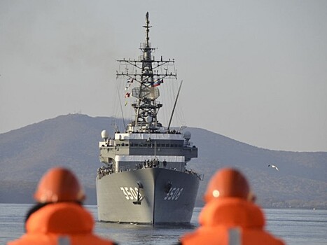 Корабль Морских сил самообороны Японии зашел во Владивосток для участия в учениях "Сарекс"