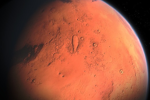 На Марсе шли медленные ливни