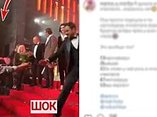 Девушка избила актера букетом цветов на премьере в театре на Таганке