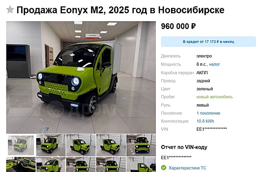 У дилеров начали появляться ультрабюджетные Eonyx Profi