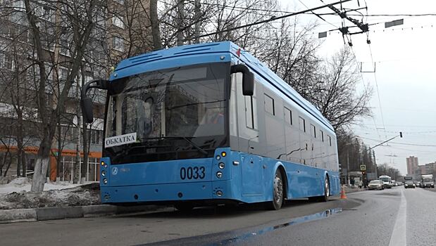 Первый электроавтобус появился в Химках