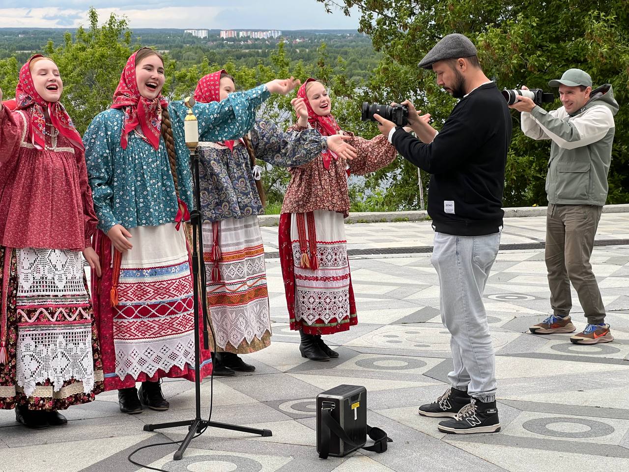 В Нижнем Новгороде снимают проект «#ПЕСНИВЕЛИКОЙСТРАНЫ. С любовью из Приволжья»