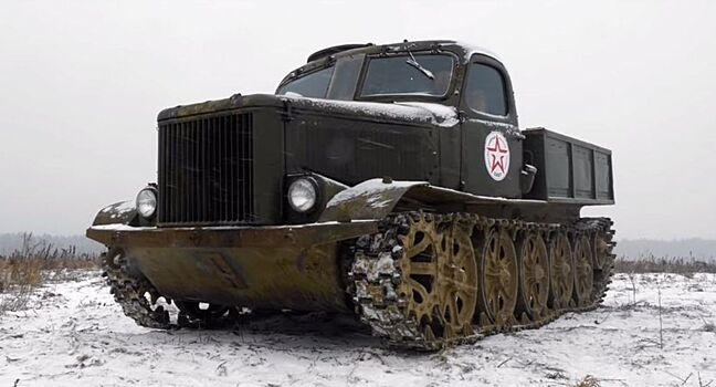 Транспортер АТ-Л. Военная техника СССР
