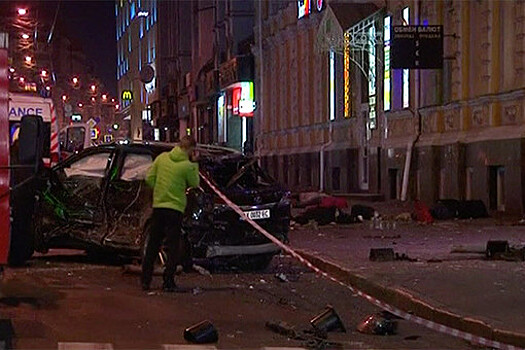 Участник ДТП в Харькове: Lexus вылетел "из ниоткуда"