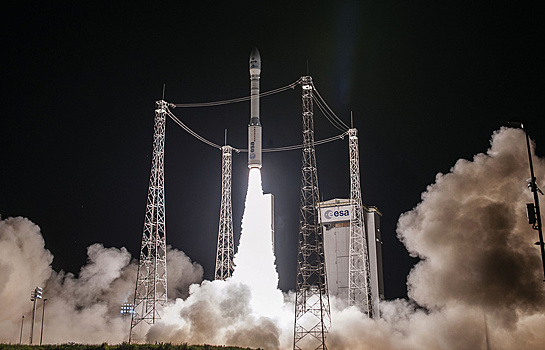 Ракета Vega вывела на орбиту итальянский военный спутник