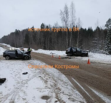 Пять костромичей пострадали в жуткой аварии на костромской трассе