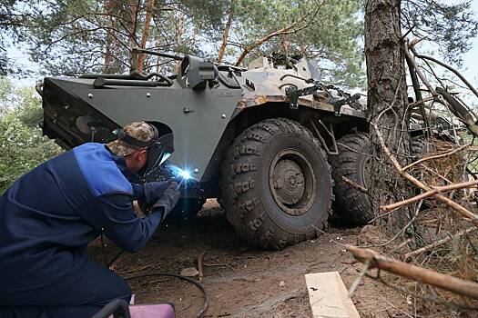 Сербия модернизировала российские БТР-80А