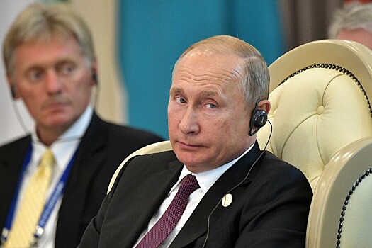 Песков анонсировал совещание Путина с постоянными членами Совбеза