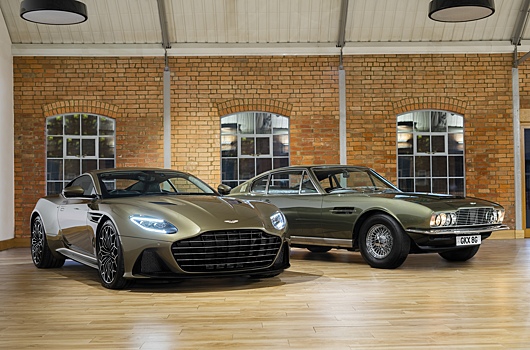 Aston Martin показал джеймсбондовскую версию DBS Superleggera