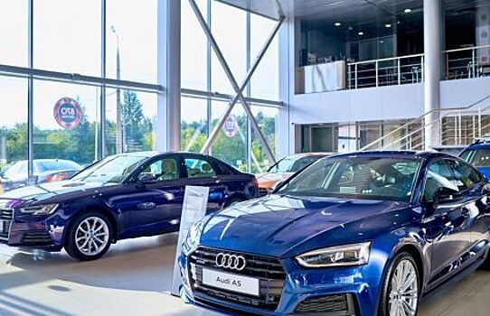 В России падают продажи автомобилей Audi