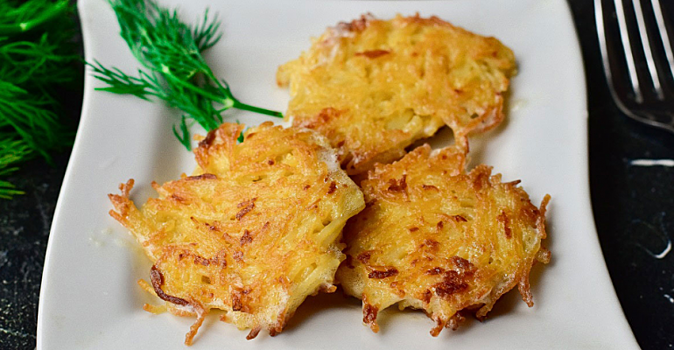 Оладьи из вермишели с сыром — отличное блюдо на завтрак